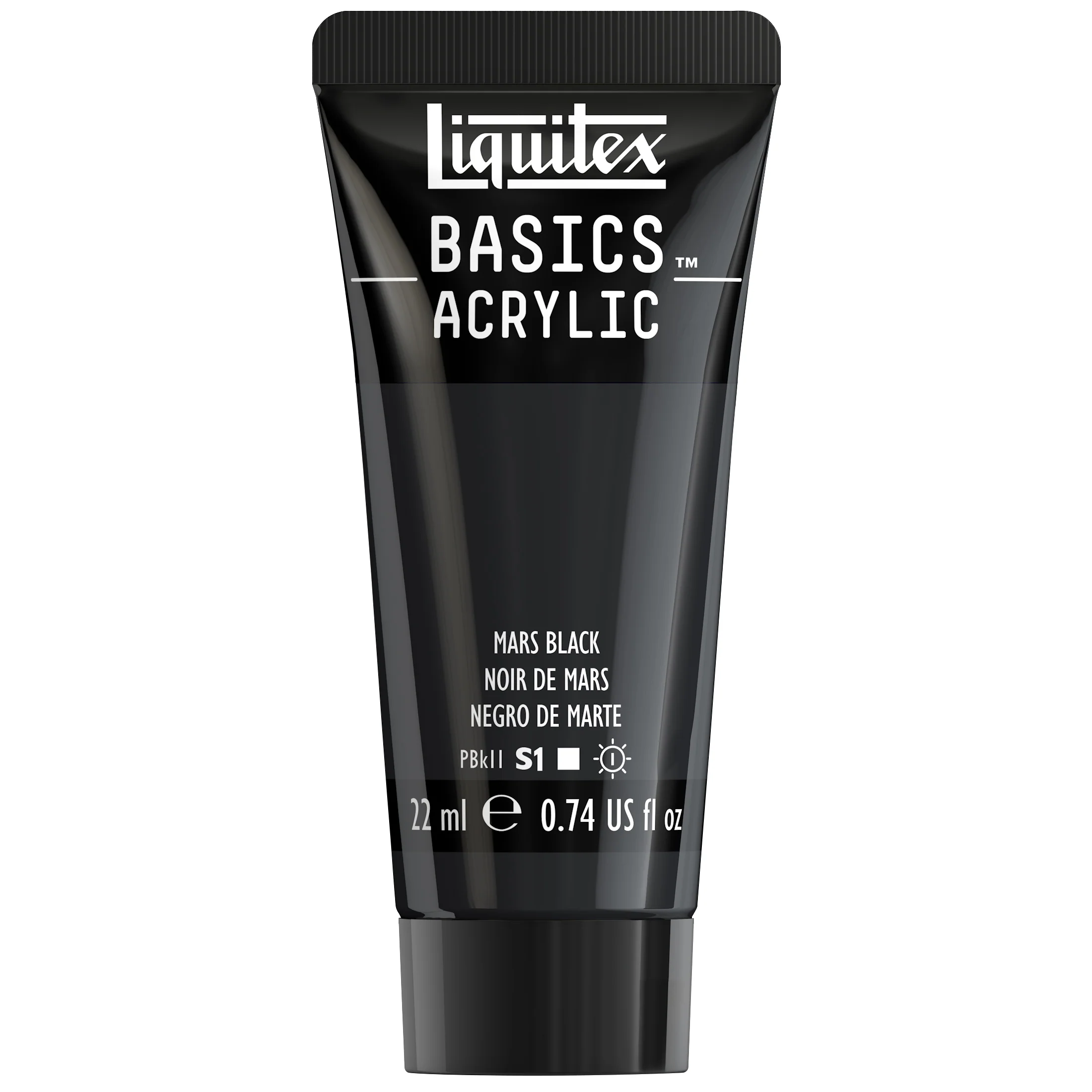 Basics Acrylic Color - Mars Black - Image 2
