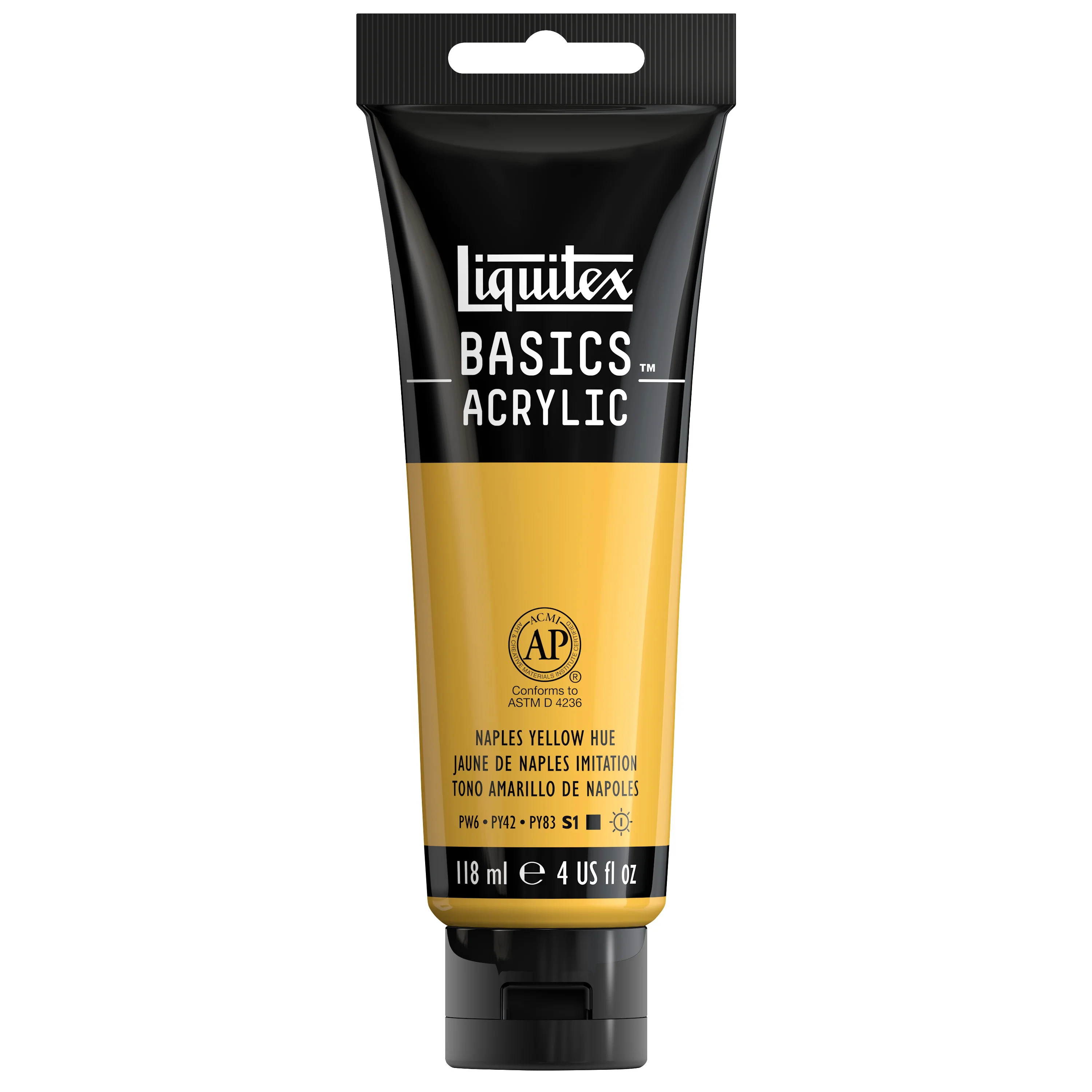 Basics Acrylic Color - Naples Yellow Hue - Image 3