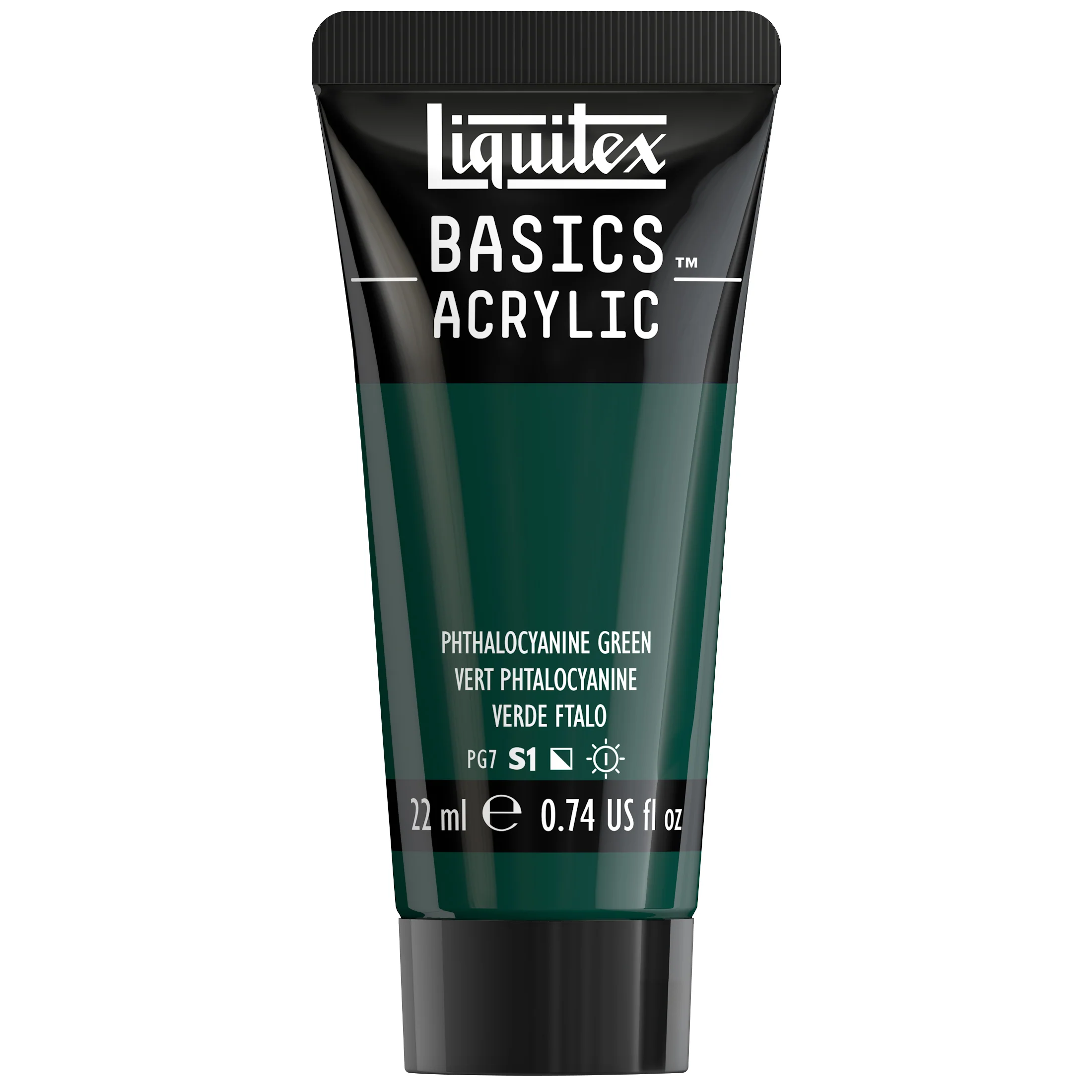 Basics Acrylic Color - Phthalocyanine Green - Image 2