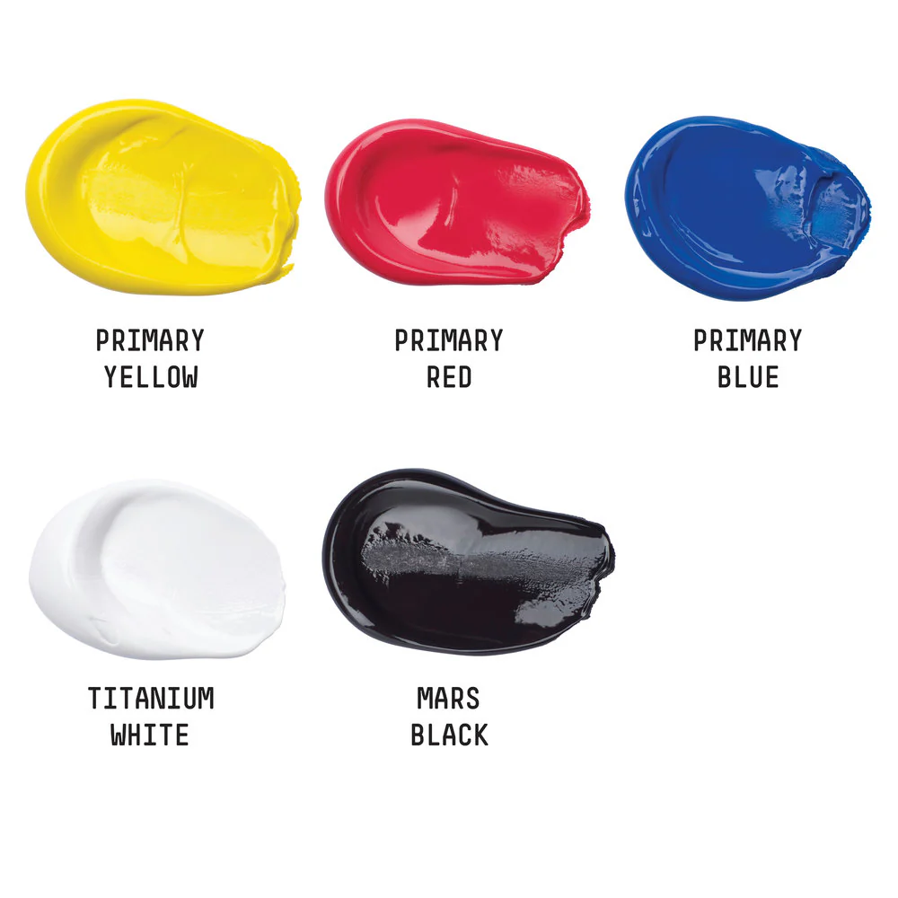 Basics Acrylic Set - 5x75ml - Image 2