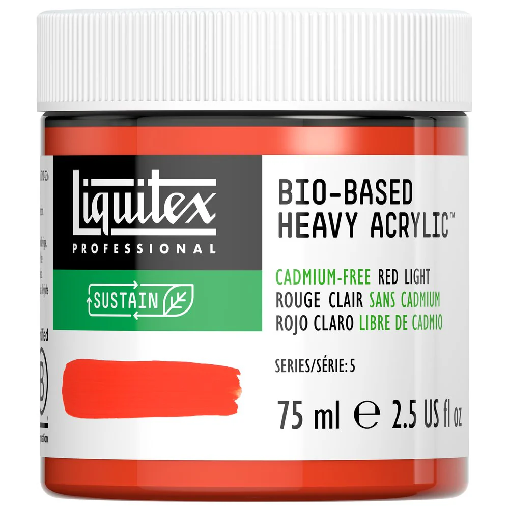 Bio-based Heavy Acrylic - Cadmium-Free Red Light - Universal - Image 2