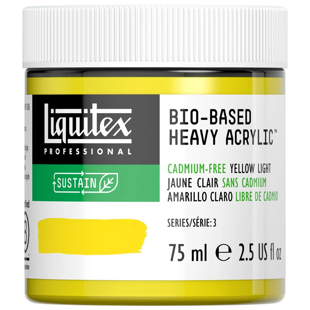 Bio-based Heavy Acrylic - Cadmium-Free Yellow Light - Universal - Image 2