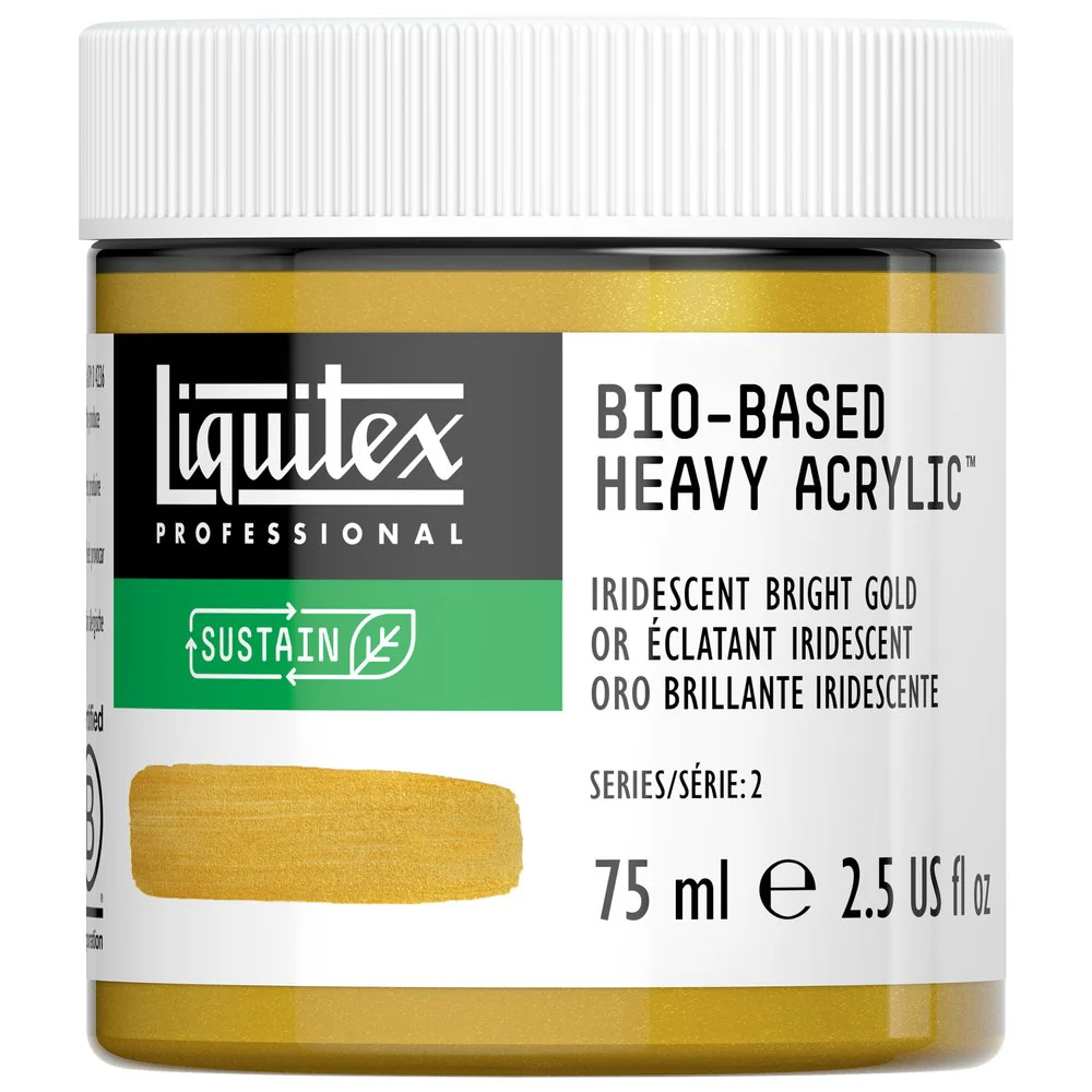 Bio-based Heavy Acrylic - Iridescent Bright Gold - Universal - Image 2