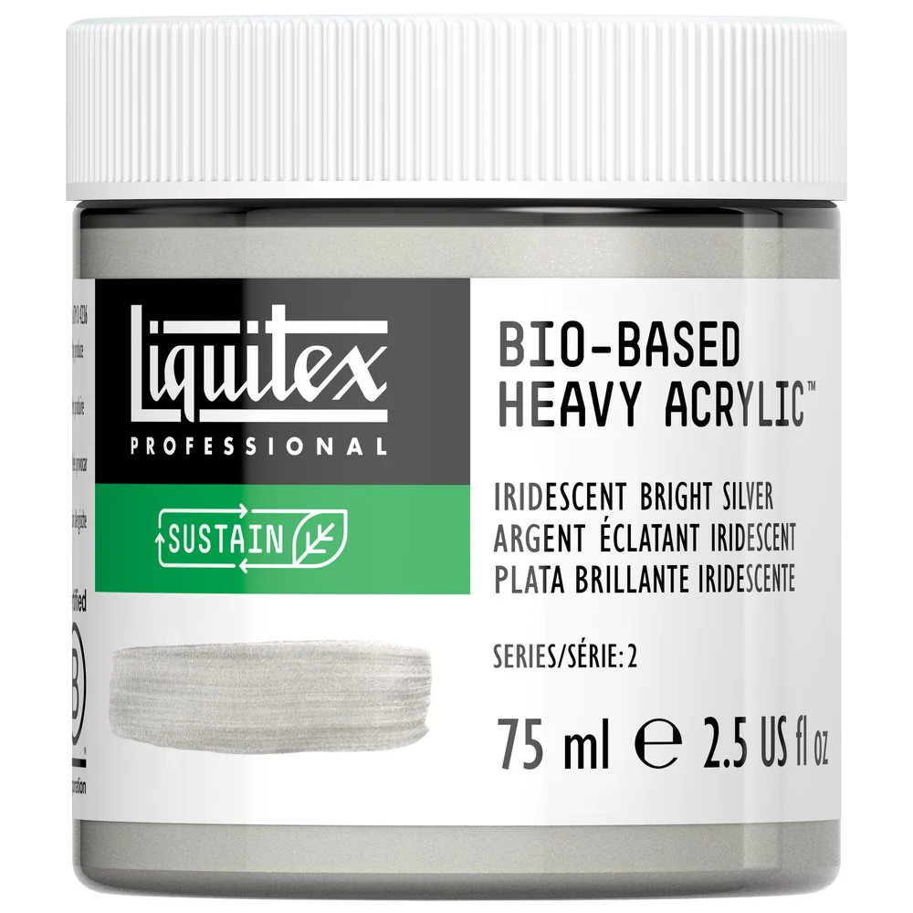 Bio-based Heavy Acrylic - Iridescent Bright Silver - Universal - Image 2