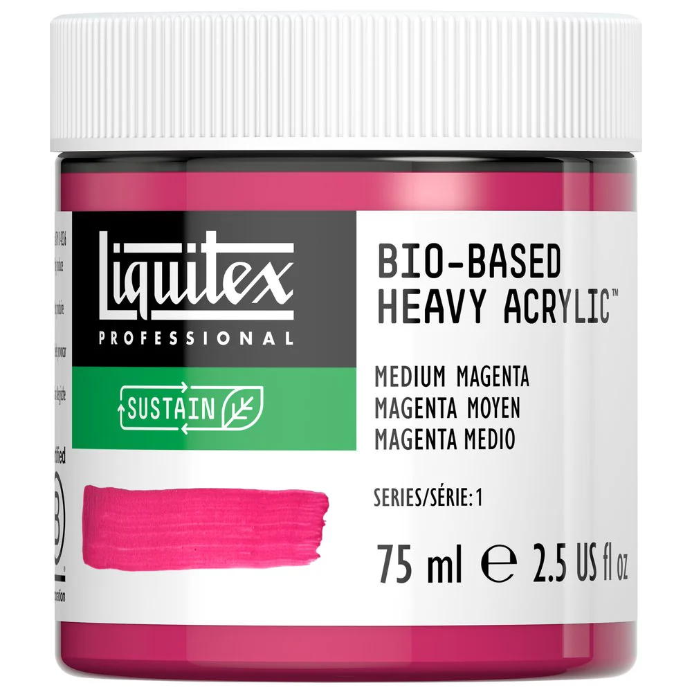 Bio-based Heavy Acrylic - Medium Magenta - Universal - Image 2