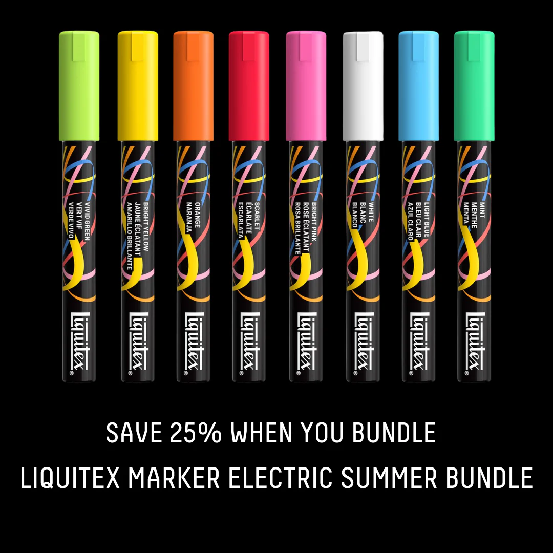 Liquitex Marker Electric Summer Bundle - Image 2