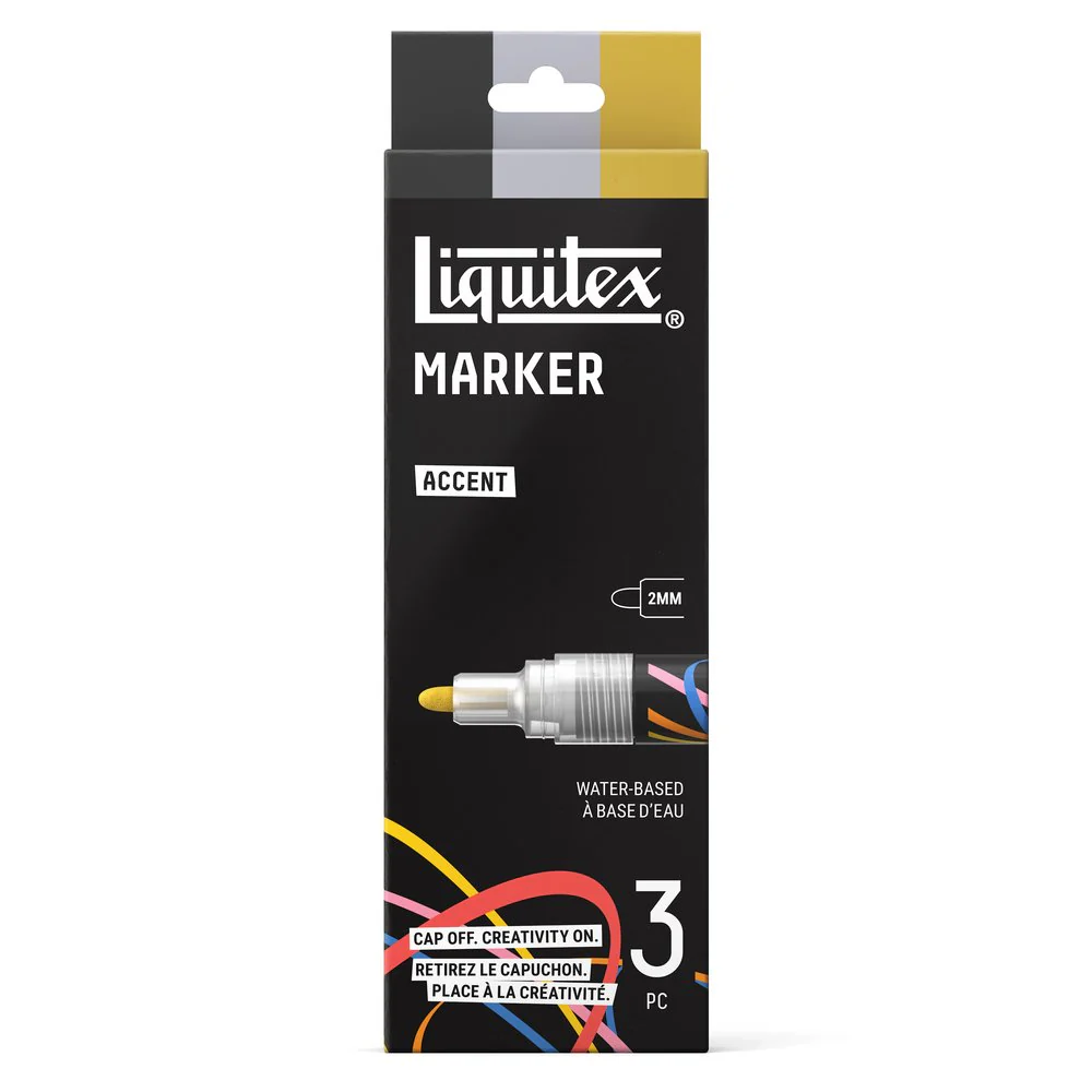 MARKER SET - 3X2MM - ACCENT