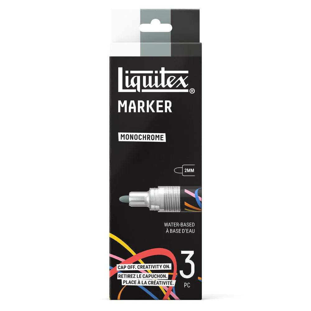 MARKER SET - 3X2MM - MONOCHROME