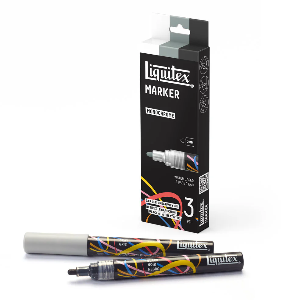 MARKER SET - 3X2MM - MONOCHROME - Image 2