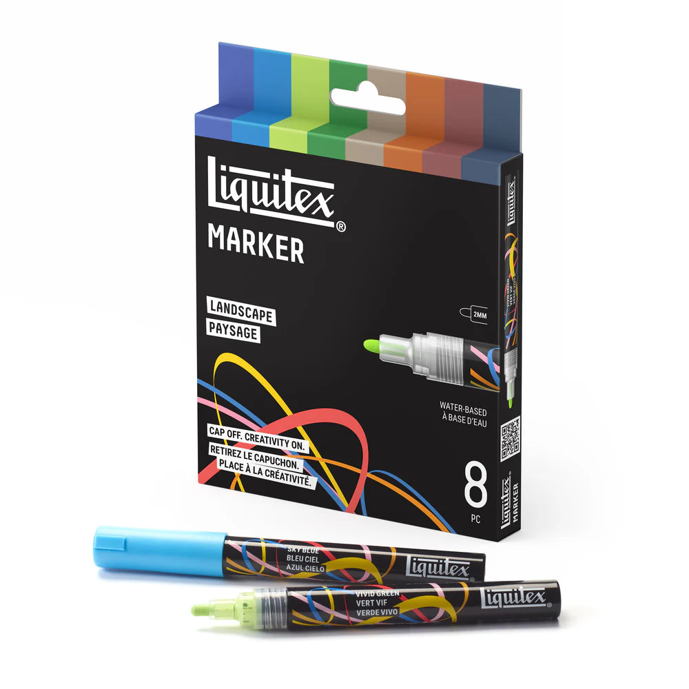MARKER SET - 8X2MM - LANDSCAPE - Image 2