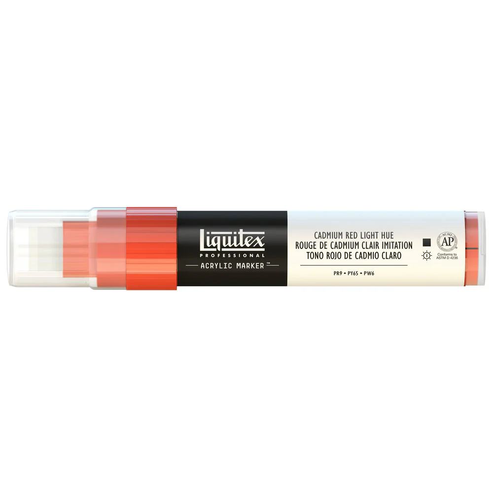 Professional Acrylic Marker - Cadmium Red Light Hue - Image 3