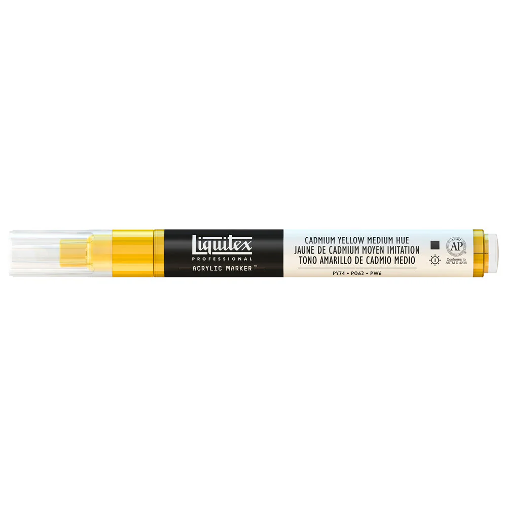 Professional Acrylic Marker - Cadmium Yellow Medium Hue - Image 2