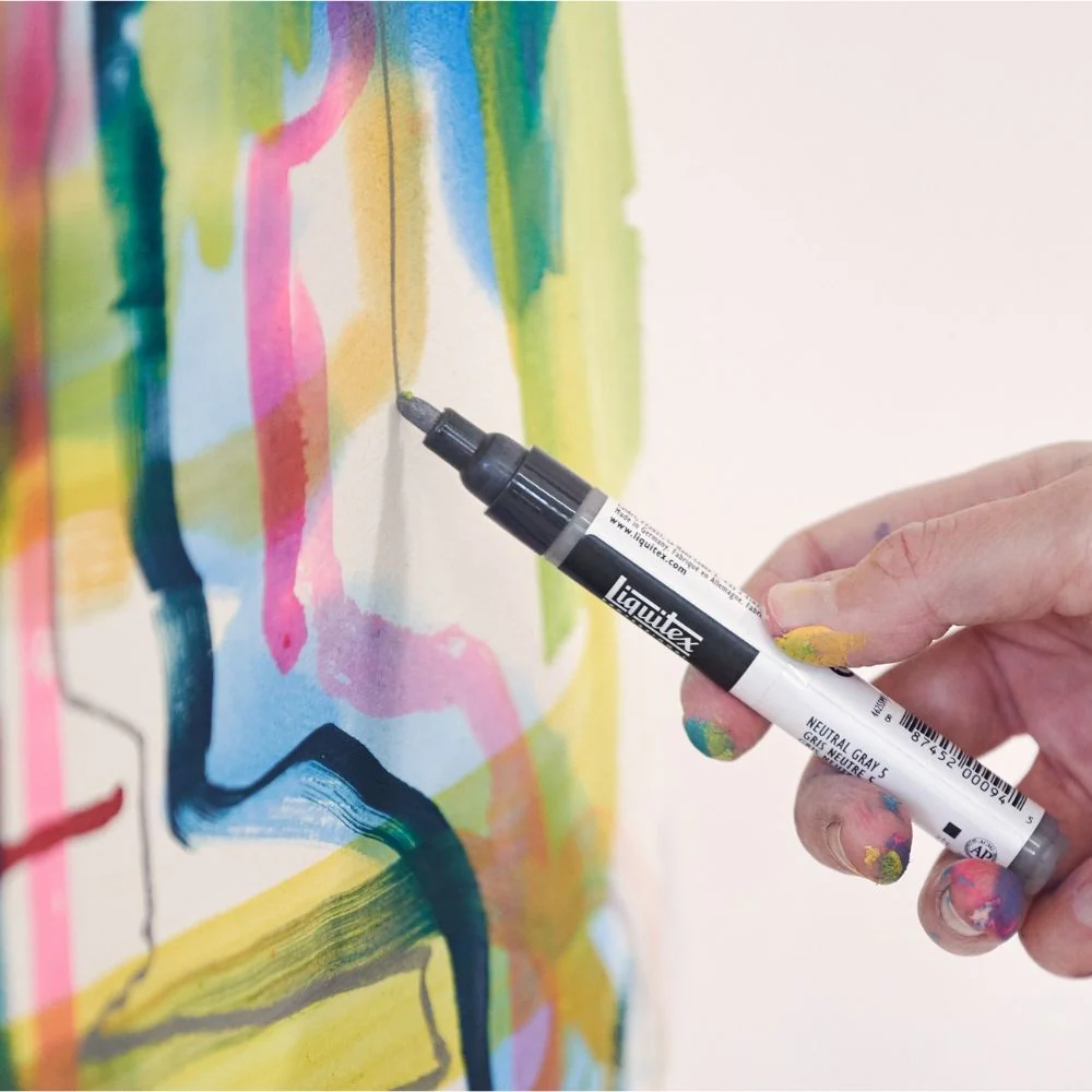 Professional Acrylic Marker - Naples Yellow Hue - Image 4