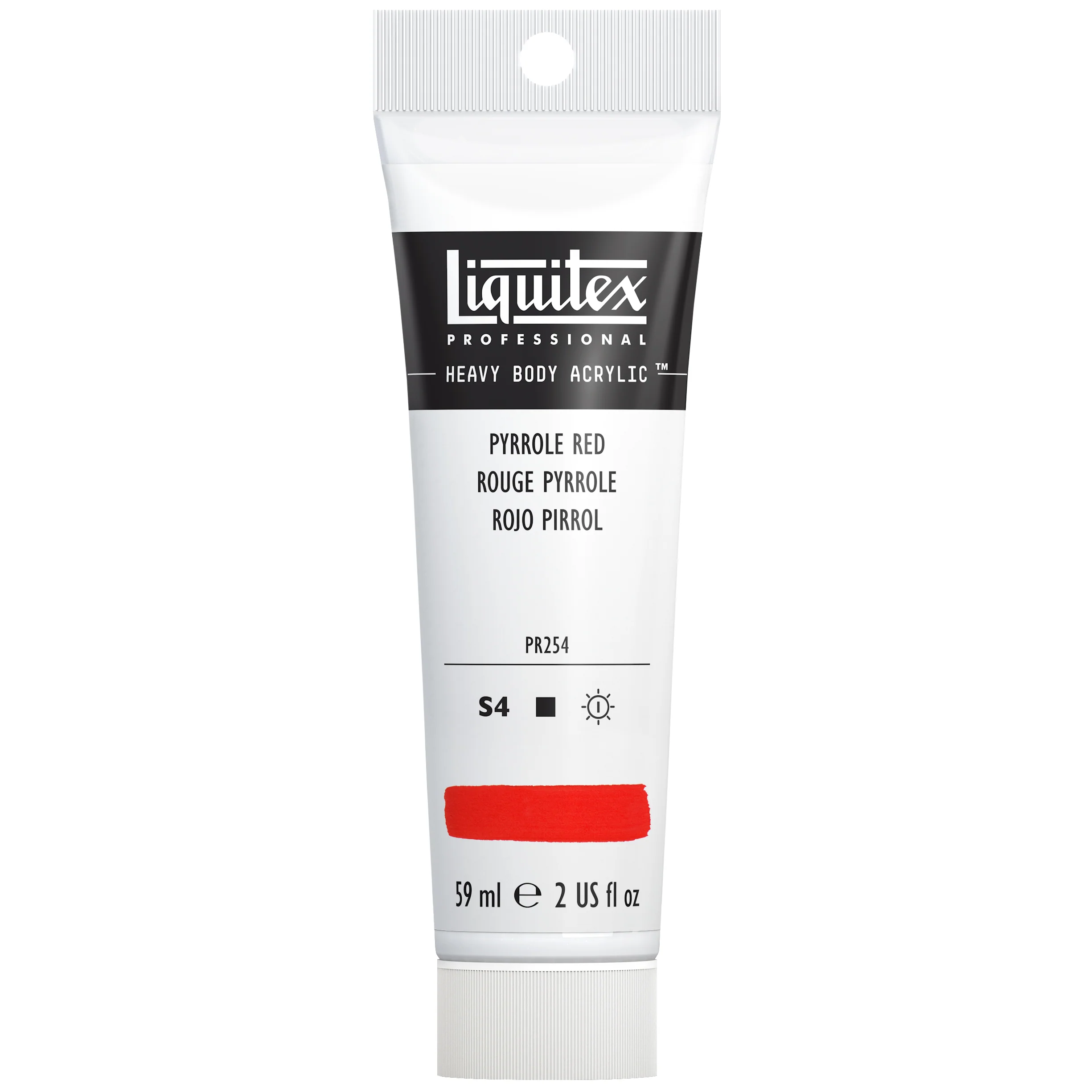 Professional Heavy Body Acrylic - Pyrrole Red - Image 2