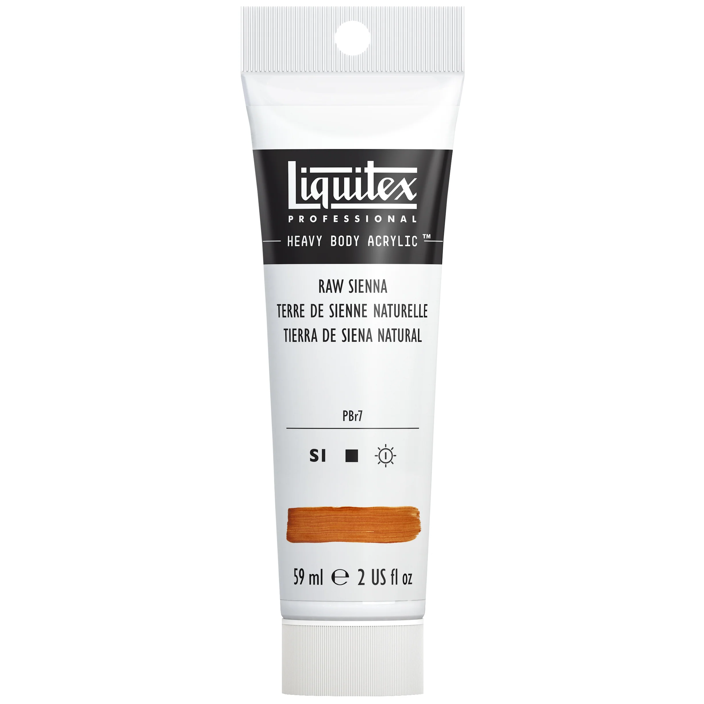 Professional Heavy Body Acrylic - Raw Sienna - Image 3