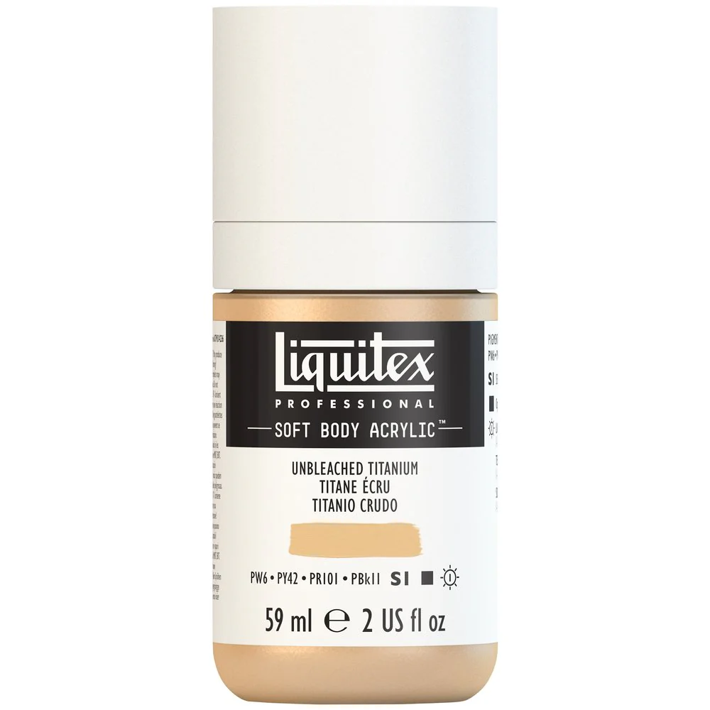 Professional Soft Body Acrylic - Unbleached Titanium - Universal - Image 2