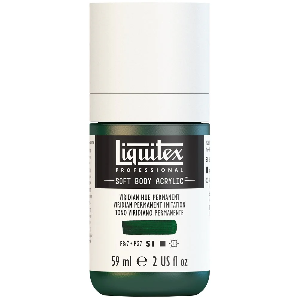Professional Soft Body Acrylic - Viridian Hue Permanent - Universal - Image 2