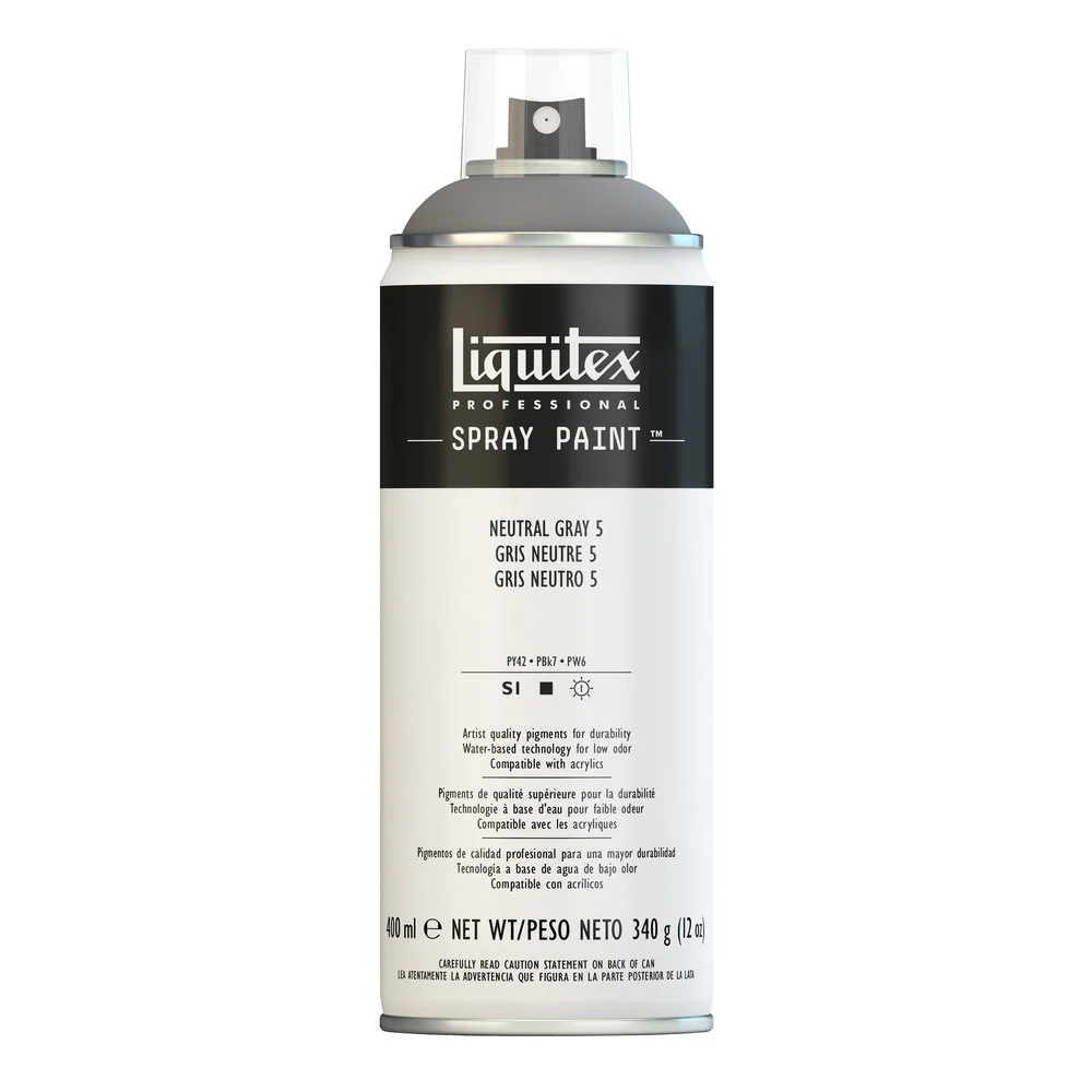 Professional Spray Paint - Neutral Gray 5 - Image 2