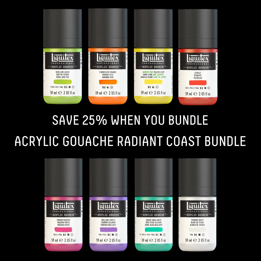 Acrylic Gouache Radiant Coast Bundle - Image 2